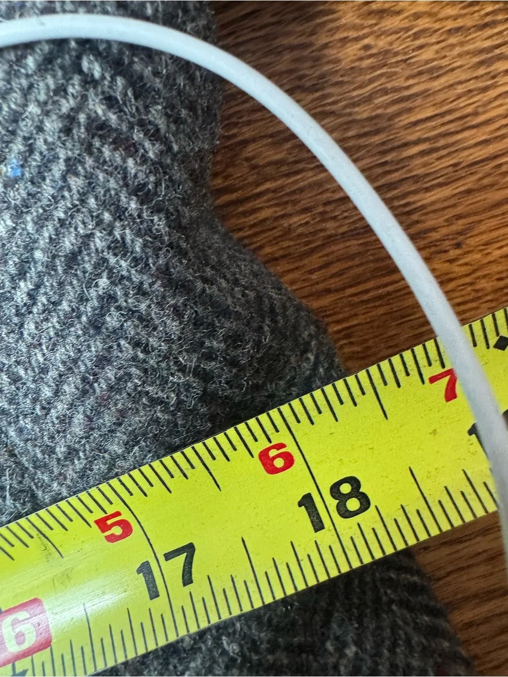 Levi’s Tweed Classic 42 Long Pure New Wool Herringbone Donegal Fleck Blazer Coat